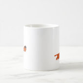 Wütender Fuchs Kaffeetasse (Mittel)