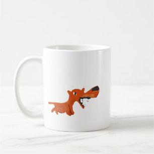 Wütender Fuchs Kaffeetasse