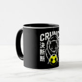 Wütender Fußball-Katzen-Mug Tasse (Vorderseite Links)