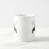 Wütender Gelbjacken-Angriff  Kaffeetasse (Mittel)