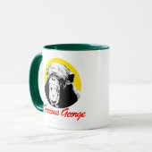 Wütender George-T - Shirt Tasse (Vorderseite Links)