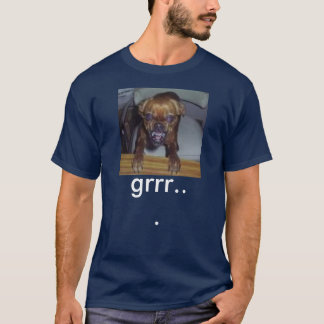 wütender Hund, grrr… T-Shirt