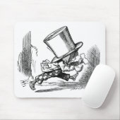 Wütender Hutmacher-Betrieb Mousepad (Mit Mouse)