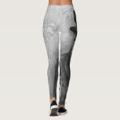 Wütender Hutmacher ganz über Leggings-Alicen im Leggings (Rückseite)