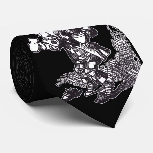 Wütender Hutmacher Krawatte (Gerollt)