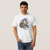 Wütender Hutmacher-T - Shirt (Vorne ganz)