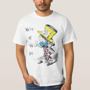 Wütender Hutmacher-Tee-Party-T - Shirt