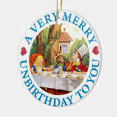 Wütender Hutmacher wünscht Alice ein sehr Keramikornament (Links)