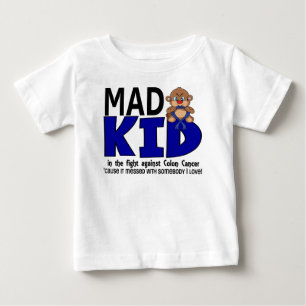 Wütender Kinderdarmkrebs Baby T-shirt