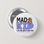 Wütender Kinderprostatakrebs Button (Vorne & Hinten)