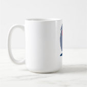 Wütender Mann beim Gehen Kaffeetasse (Links)
