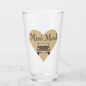 Wütender Miniliebhaber Glas (Vorderseite)