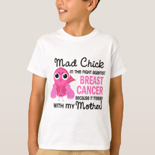 Wütender Mutter-Brustkrebs des Küken-2 T-Shirt