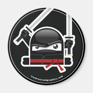 wütender ninja Fähigkeitsmagnet Magnet