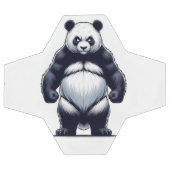 Wütender Panda Fußball (Flach)