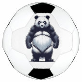 Wütender Panda Fußball (Vorderseite)