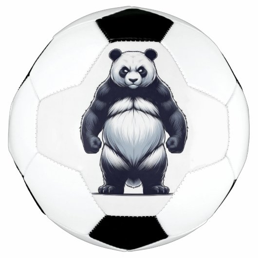 Wütender Panda Fußball (Vorderseite)