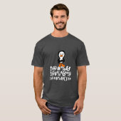 Wütender Pinguin T-Shirt (Vorne ganz)