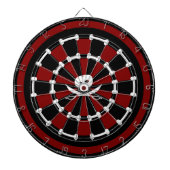 Wütender PiratDartboard Dartscheibe (vorne)