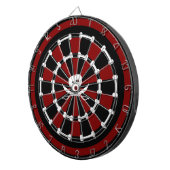 Wütender PiratDartboard Dartscheibe (Vorderseite rechts)