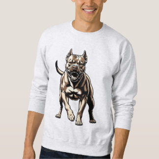 Wütender Pitbull Sweatshirt