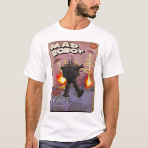 Wütender Roboter-Massen-Abdeckungs-T - Shirt