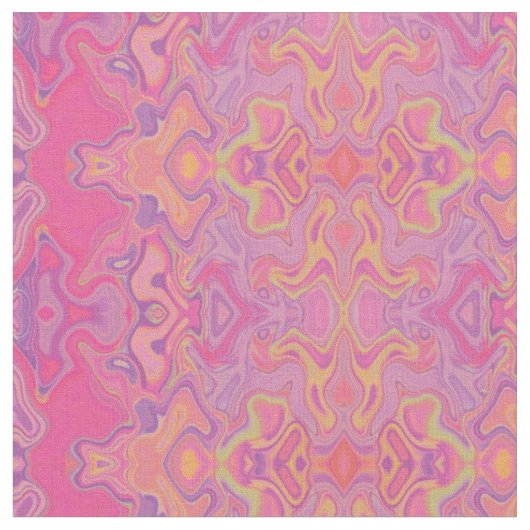 Wütender rosa Marmor 1 Stoff (Nahaufnahme)