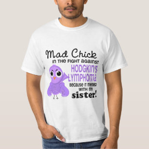 Wütender Schwester-Morbus Hodgkin/Krankheit des T-Shirt