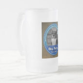 Wütender Stecker-Hundevater-mattierte Tasse (Vorderseite Links)