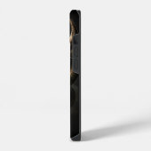 Wütender Stier und Schlangenschild - iPhone 14 Hül Hülle (Linke Seite)