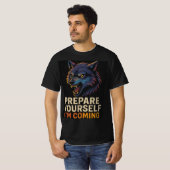 Wütender Wolf T-Shirt (Vorne ganz)