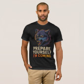 Wütender Wolf T-Shirt (Vorne ganz)