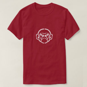 Wütendes Affen-Design T-Shirt