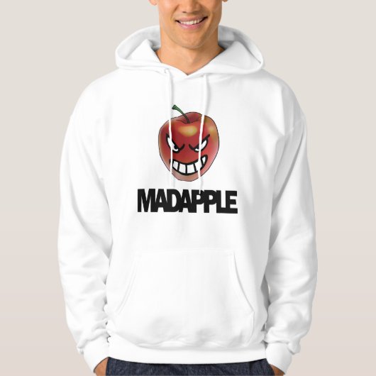 WÜTENDES APPLE HOODIE (Vorderseite)