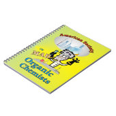 Wütendes Bio Chemiker-Notizbuch Notizblock (Linke Seite)