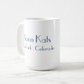 Wütendes Cupcaker Kaffeetasse (Vorderseite Links)