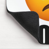 Wütendes Emoji Don't Mauspad (Ecke)