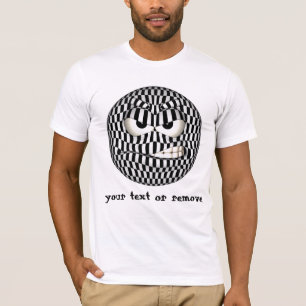 Wütendes Gesicht Emoticon T-Shirt