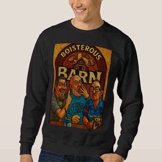 Wütendes Gesicht Sweatshirt (Vorderseite)