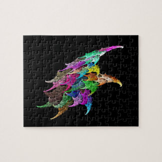 Wütendes Jagd-Puzzlespiel Puzzle