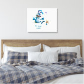 wütendes Kaninchen Leinwanddruck (Insitu (Schlafzimmer))