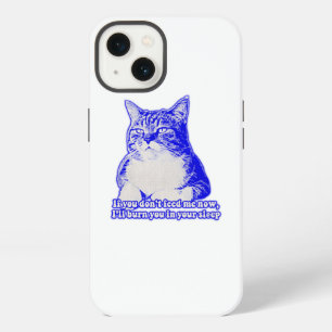 Wütendes Katzen-Meme für Katzenliebhaber und Katze iPhone 13 Hülle