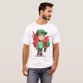 wütendes Kind T-Shirt (Vorne ganz)