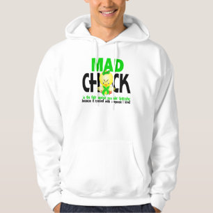 Wütendes Küken in der Kampf-Muskeldystrophie Hoodie