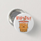 Wütendes Mako-Knopf-Button Button (Vorne & Hinten)