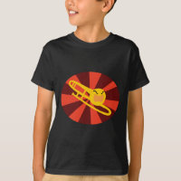 Wütendes Posaunen-T-Shirt