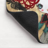 Wütendes Rätsel Mousepad (Ecke)