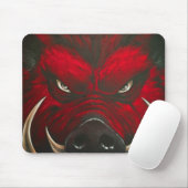Wütendes Schwein Mousepad (Mit Mouse)