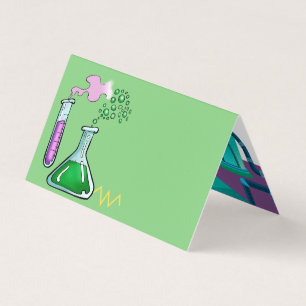 Wütendes Scientist   Laboratory  grün u. lila