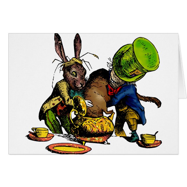 Wütendes Teaparty (Vorderseite (Horizontal))